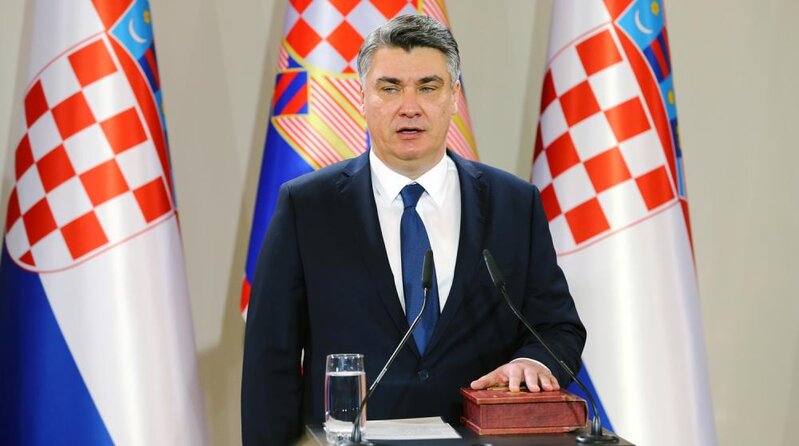 Xorvatiya prezidenti İlham Əliyevi təbrik etdi