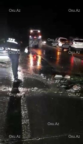 Xızıda turistlər qəzaya düşdü - FOTO