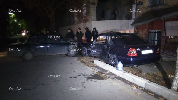 Gəncədə yüksək sürət səbəbindən baş verən qəzada xəsarət alanların kimliyi bəlli oldu - YENİLƏNİB+FOTO