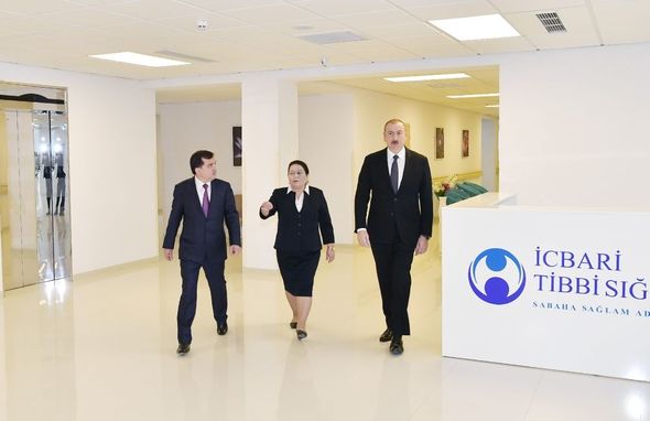 Qazax Rayon Mərkəzi Xəstəxanası istifadəyə verilib - FOTO