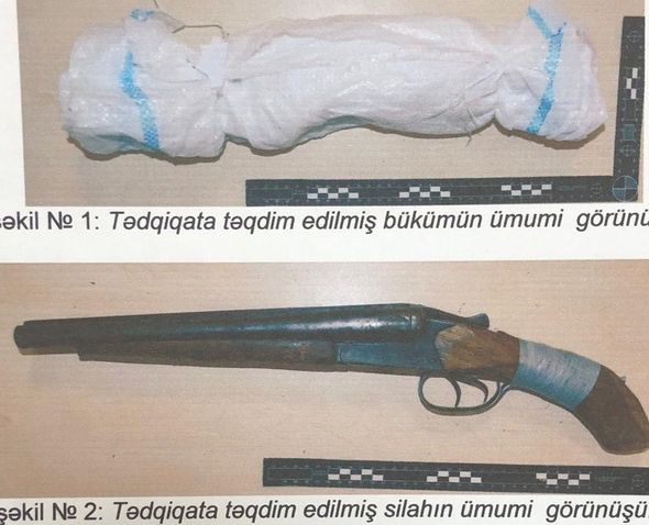 Göygöl sakinlərində narkotik və silah aşkar edildi - FOTO