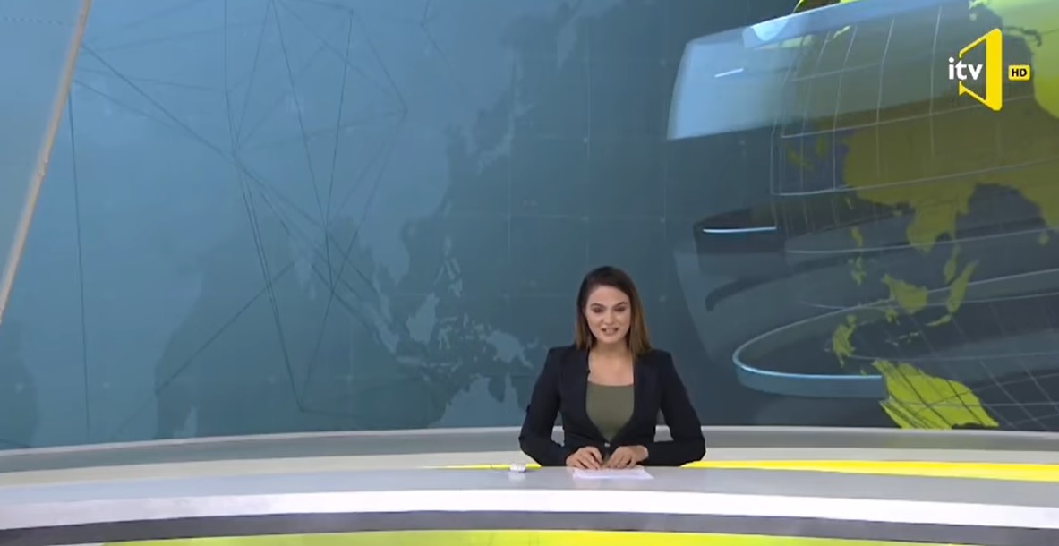 Qələbə xəbərini verən İTV aparıcısı göz yaşlarını saxlaya bilməyib - VİDEO