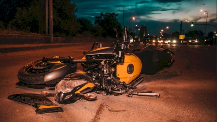 Biləsuvarda motosikletçi qəzada öldü
