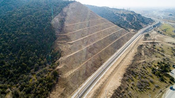 Qəbələ Dəmir yolu Vağzalının və Ləki stansiyası-Qəbələ birxətli dəmir yolunun açılışı olub - FOTO
