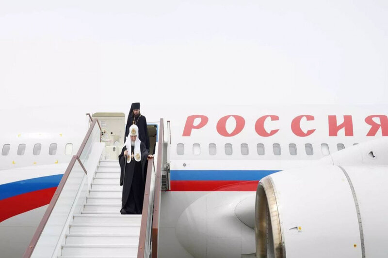Moskva və Bütün Rusiyanın Patriarxı Kirill Azərbaycana səfər edib
