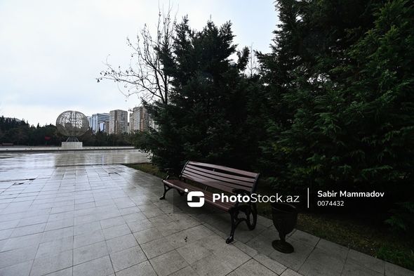 Bakının mərkəzindəki park yenidən istifadəyə verildi - FOTO