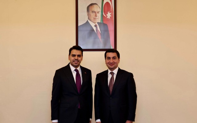 Hikmət Hacıyev TİKA sədri ilə görüşdü - FOTOLAR