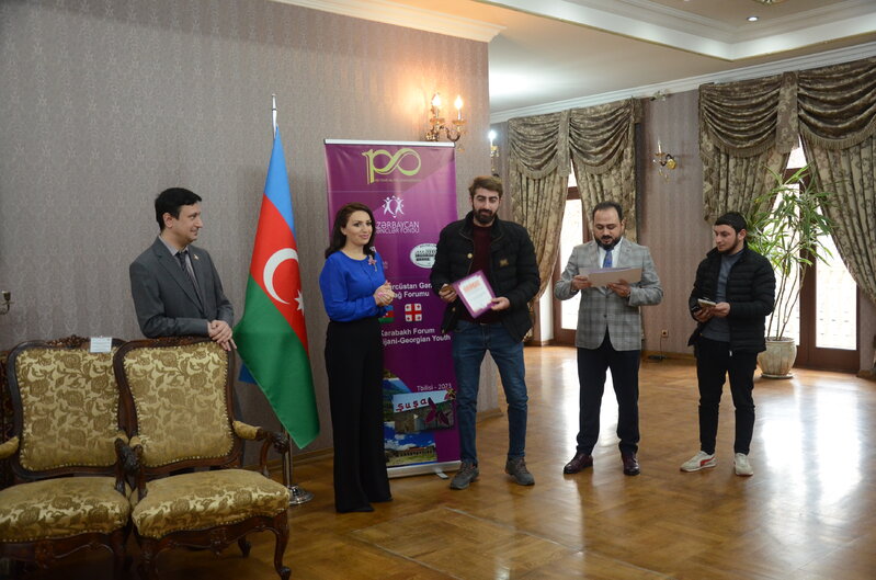 Tblisidə Azərbaycan-Gürcüstan Gənclərinin I Qarabağ Forumu keçirilir - FOTOLAR
