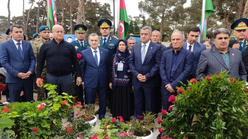 Abşeron rayonunda şəhidlər ildönümü günlərində yad edilib - FOTOLAR