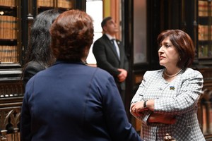 Sahibə Qafarova İspaniya Senatının sədri ilə görüşüb - FOTOLAR