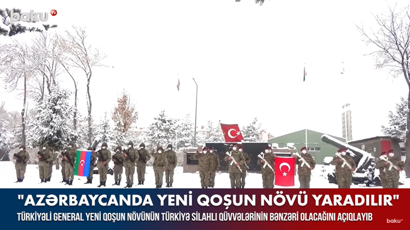 Türkiyəli general yeni qoşun növünün Türkiyə Silahlı Qüvvələrinin bənzəri olacağını açıqlayıb – VİDEO
