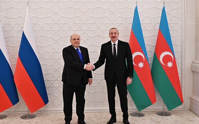 Mixail Mişustin İlham Əliyevi təbrik etdi