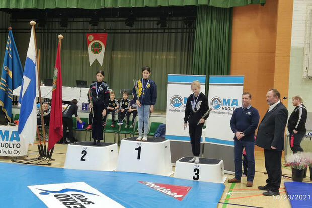 Azərbaycanlı güləşçi Finlandiya çempionu oldu - FOTO