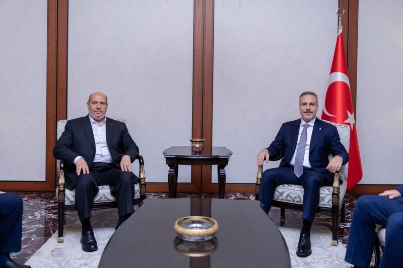 Hakan Fidan HAMAS nümayəndə heyətini qəbul edib