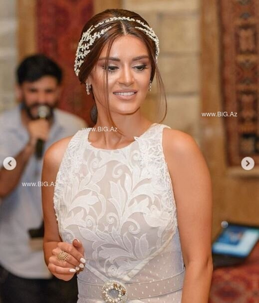 Vaqif Aydınoğlunun xanımının nikah mərasimindən FOTOLARI
