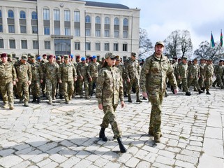 Prezident Zəfər Günü münasibətilə Şuşada təşkil olunan tədbirdə iştirak edib - FOTOLAR