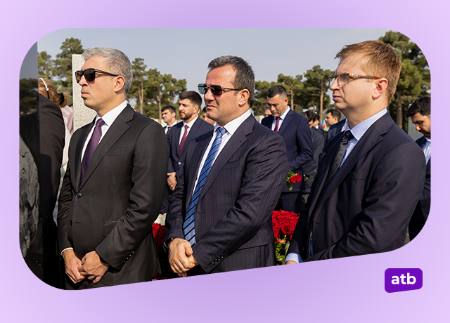 Azər Türk Bankın şəhid əməkdaşının xatirəsi anılıb - FOTOLAR