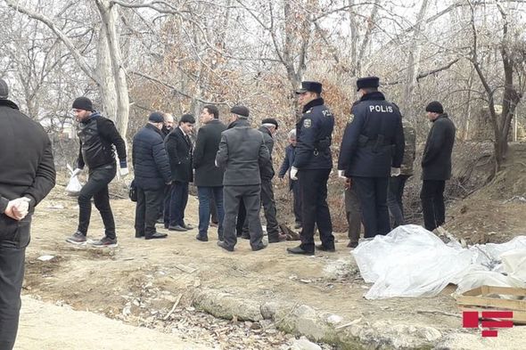 Tovuzda 10 yaşlı qızın yanmış meyiti ərazidən götürülüb - FOTO