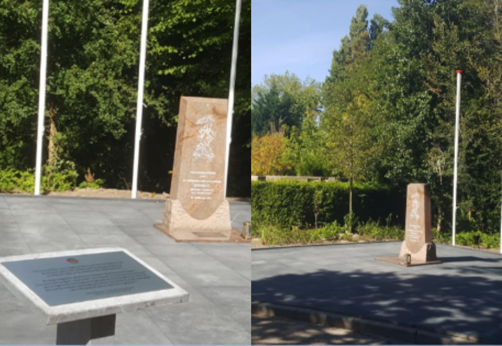 Haaqada Xocalı abidəsi daha münasib yerə köçürülüb