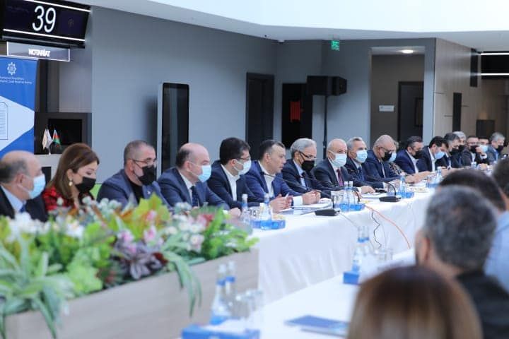 Nazir Sahil Babayev media rəhbərləri ilə görüşdü - FOTOLAR