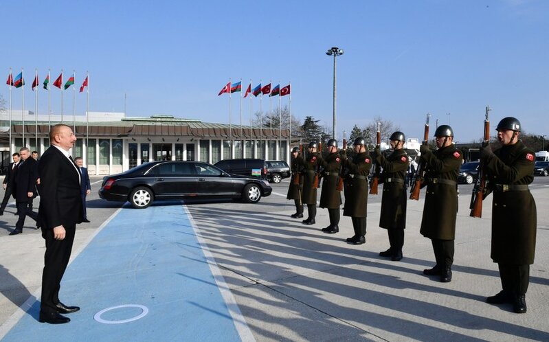 Prezident İlham Əliyevin Türkiyəyə işgüzar səfəri başa çatdı