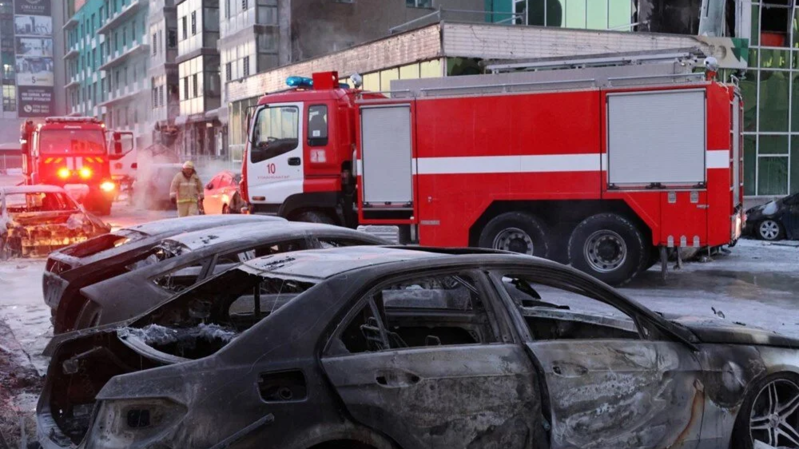 60 ton qaz yüklü tanker PARTLADI - 6 ölü, 14 yaralı var