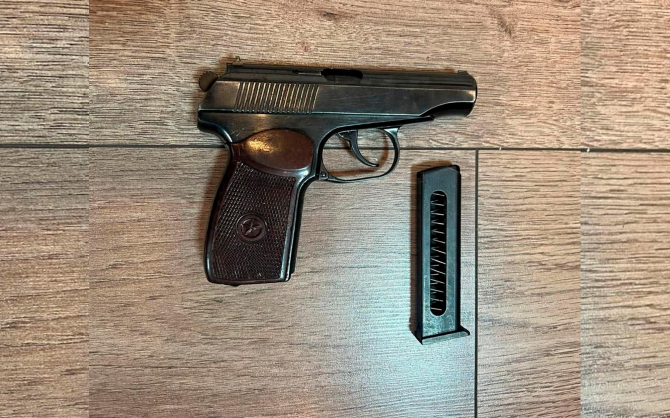 Makarov'la saxlanıldı - FOTO