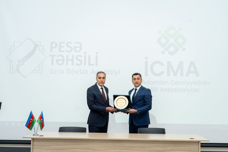 İCMA üzvləri ilə Peşə Təhsili üzrə Dövlət Agentliyi arasında görüş keçirildi - FOTOLAR