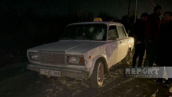 Yolu keçən kişini avtomobil vuraraq öldürdü - FOTO