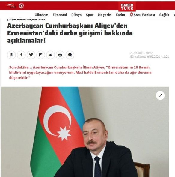 Türkiyə mediası: Prezident İlham Əliyev dörd saatdan artıq zamanda jurnalistlərin suallarını cavablandırıb