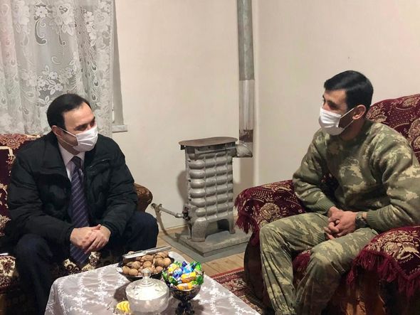 İsmayıllıda Vətən müharibəsinin qəhrəmanları ilə görüşlər davam edir 