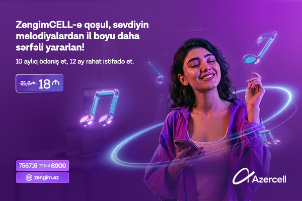 Azercell-dən illik 
