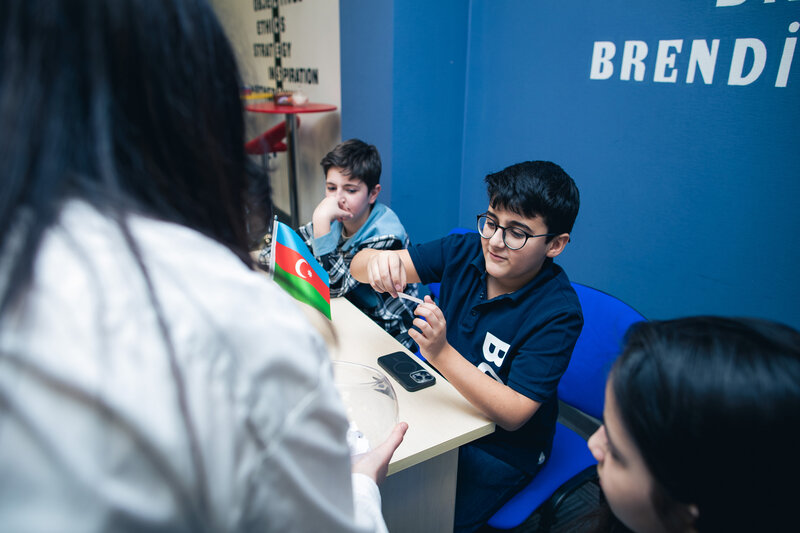 Bank of Baku-da maliyyə savadlılığı günü - FOTOLAR