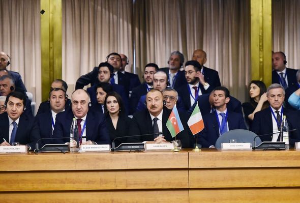 Romada Azərbaycan-İtaliya biznes forumu keçirilib - YENİLƏNİB + FOTO/VİDEO
