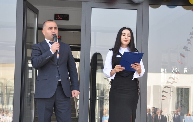 Horovlu kənd məktəbi fəaliyyətə başladı - FOTOLAR