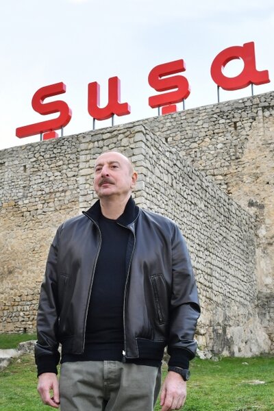Prezident və xanımından səmimi - FOTOLAR