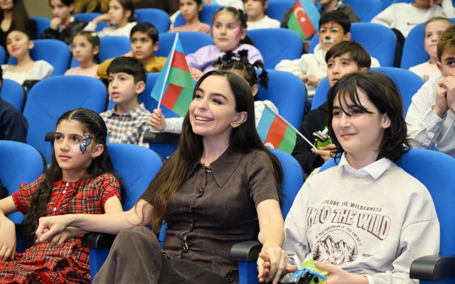 Leyla Əliyeva 'ASAN Məktub' sosial proqramının 10 illiyinə həsr olunan tədbirdə iştirak edib - FOTOLAR