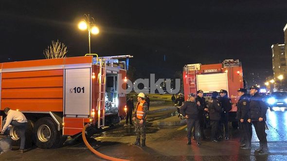 Siqaret kötüyü Bakıda hündürmərtəbəli binada yanğına səbəb oldu - FOTO 