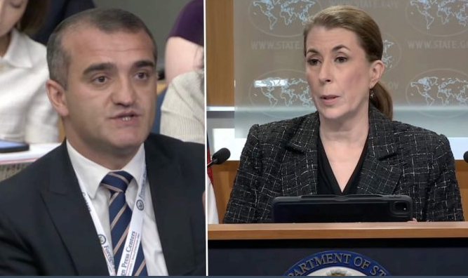 ABŞ Dövlət Departamenti azərbaycanlı jurnalistin sualını cavablandırdı: 