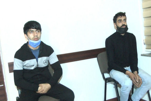 Goranboyda oğurluq edən şəxslər saxlanılıblar - FOTO