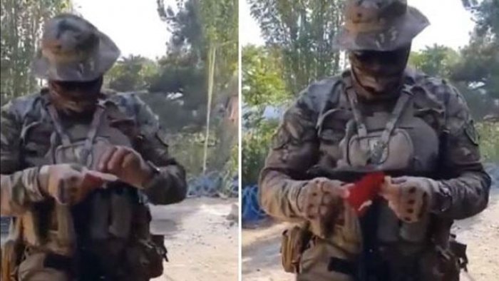 Laçından video paylaşan hərbçimiz Türkiyə mətbuatında gündəm oldu - FOTO - VİDEO