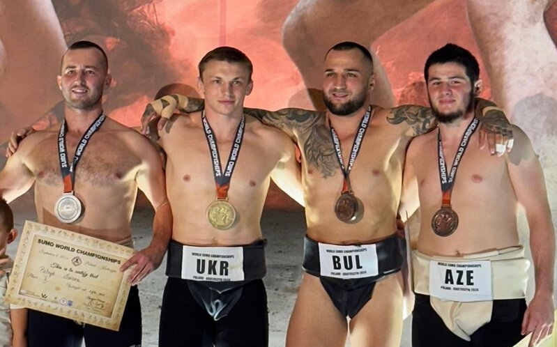 Azərbaycanın sumo güləşçiləri dünya çempionatında üç medal qazandılar