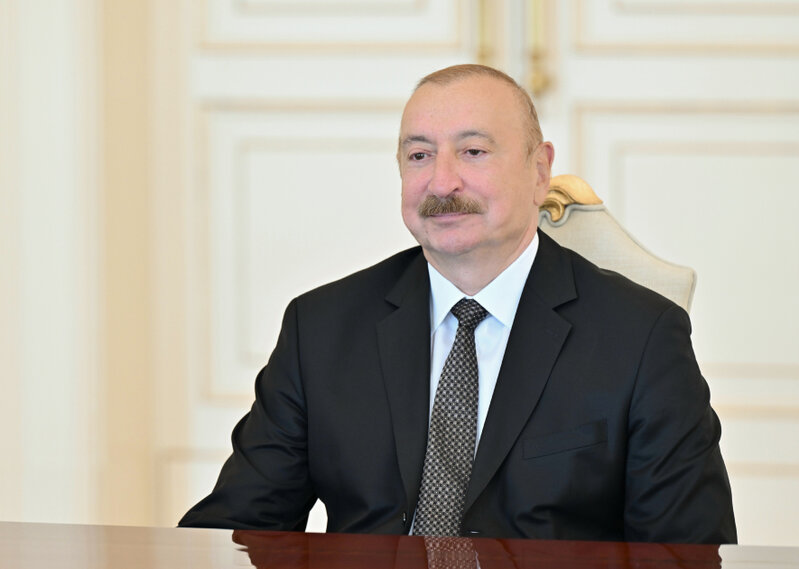 İlham Əliyev Türkiyənin ədliyyə nazirini qəbul etdi