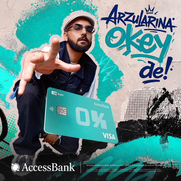 AccessBank-ın OK kredit kartı ilə alış-veriş daha sərfəlidir