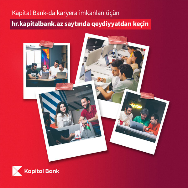 Kapital Bank-da İT mütəxəssisləri üçün iş imkanı