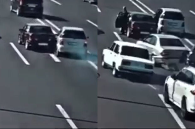 Bakıda yol qəzası baş verib – ANBAAN VİDEO
