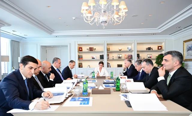 Birinci vitse-prezident Mehriban Əliyevanın sədrliyi ilə Rəqəmsal İnkişaf Şurasının ilk iclası keçirilib - FOTO