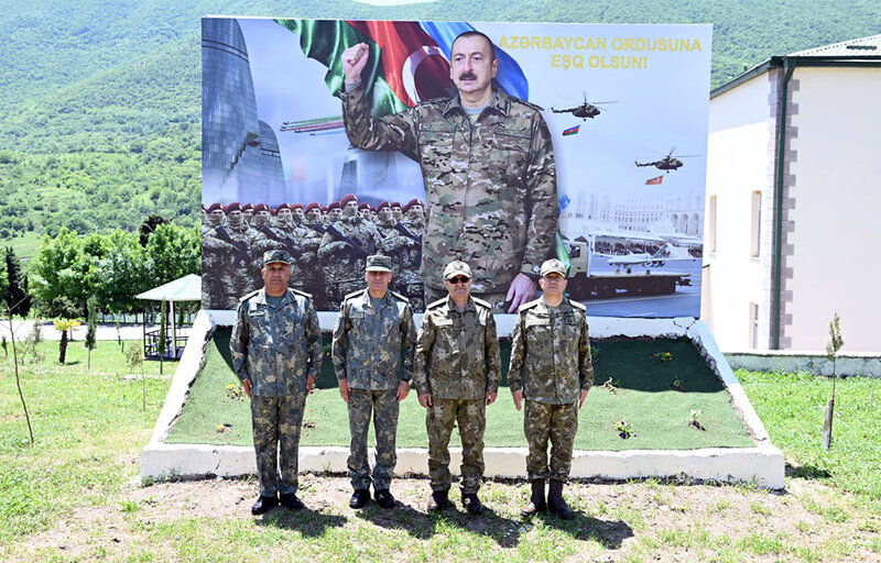 Hikmət Mirzəyev ordu generalı ilə görüşdü - FOTOLAR