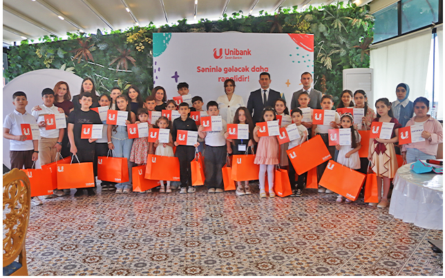 Unibank şəhid və qazi övladları üçün Şirvanda bayram tədbiri keçirdi - FOTOLAR