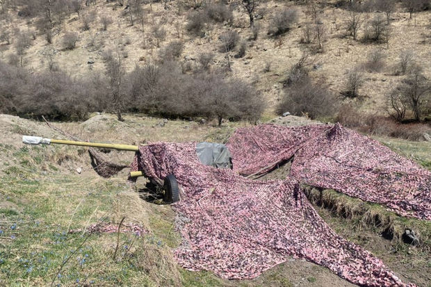Kəlbəcərdə artilleriya qurğuları və sursat aşkarlanıb - FOTO